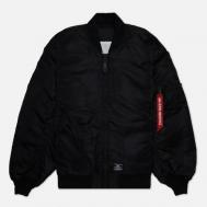 Мужская куртка бомбер  MA-1 Bloodchit Gen II Flight Oversized, цвет чёрный, размер XXL Alpha Industries