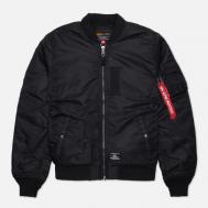 Мужская куртка бомбер  MA-1 Mod Flight, цвет чёрный, размер L Alpha Industries