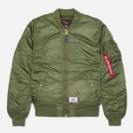 Мужская куртка бомбер  MA-1 Mod Flight, цвет оливковый, размер XL Alpha Industries