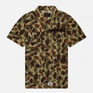 Мужская рубашка  Washed Fatigue Jacket, цвет камуфляжный, размер XL Alpha Industries
