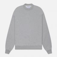 Мужская толстовка  800 GSM Superweight Crew Neck, цвет серый, размер S MKI MIYUKI ZOKU