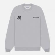 Мужская толстовка  Abstract Crewneck, цвет серый, размер XXL MKI MIYUKI ZOKU