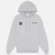 Мужская толстовка  Abstract Hoodie, цвет серый, размер L MKI MIYUKI ZOKU