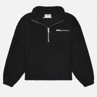Мужская толстовка  Boucle Quarter Zip, цвет чёрный, размер S MKI MIYUKI ZOKU