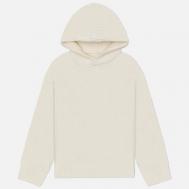 Мужской свитер  Chunky Rib Knit Hoodie, цвет белый, размер S MKI MIYUKI ZOKU