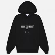Мужская толстовка  Linear Hoodie, цвет чёрный, размер S MKI MIYUKI ZOKU