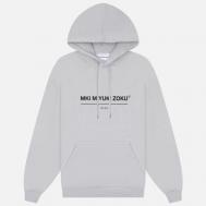 Мужская толстовка  Linear Hoodie, цвет серый, размер XL MKI MIYUKI ZOKU