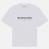 Мужская футболка  Linear, цвет белый, размер XXL MKI MIYUKI ZOKU