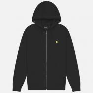 Мужская толстовка  Zip Through Hoodie Regular, цвет серый, размер M Lyle & Scott