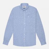 Мужская рубашка  Nelson Tailored, цвет голубой, размер XL Barbour