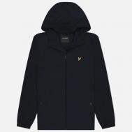 Мужская куртка ветровка  Zip Through Hooded, цвет чёрный, размер XL Lyle & Scott