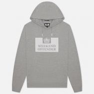 Мужская толстовка  HM Service Classic Hoodie, цвет серый, размер XXXL WEEKEND OFFENDER