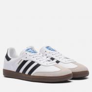 Мужские кроссовки  Originals Samba OG, цвет белый, размер 41.5 EU Adidas