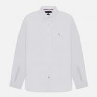Мужская рубашка  Core 1985 Flex Oxford Regular Fit, цвет белый, размер L Tommy Hilfiger
