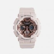 Наручные часы  G-SHOCK GMA-S120MF-4A Series S, цвет розовый Casio