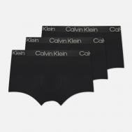 Комплект мужских трусов  3-Pack Trunk Modern Structure, цвет чёрный, размер XL Calvin Klein Underwear