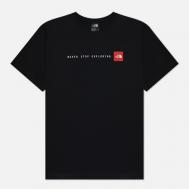 Мужская футболка  Never Stop Exploring Crew Neck, цвет чёрный, размер M THE NORTH FACE