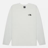 Мужской лонгслив  Simple Dome Crew Neck, цвет белый, размер XXL THE NORTH FACE