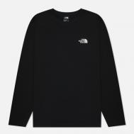 Мужской лонгслив  Simple Dome Crew Neck, цвет чёрный, размер L THE NORTH FACE