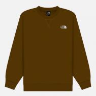 Мужская толстовка  Essential Relaxed Crew, цвет оливковый, размер L THE NORTH FACE