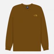 Мужской лонгслив  Easy, цвет оливковый, размер XXL THE NORTH FACE