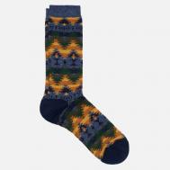 Носки  Wigwam Jacquard Crew, цвет синий, размер 44-46 EU ANONYMOUS ISM
