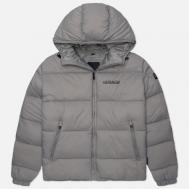 Мужской пуховик  A-Suomi Hooded 1, цвет серый, размер XXL Napapijri