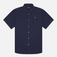 Мужская рубашка  Linen, цвет синий, размер M Napapijri