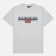 Мужская футболка  Aylmer Regular Fit, цвет белый, размер XL Napapijri