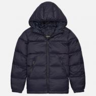 Женский пуховик  Box Logo Hooded, цвет чёрный, размер S Napapijri