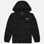 Мужской пуховик  Vector Back Stretch Puffer, цвет чёрный, размер XXL Reebok