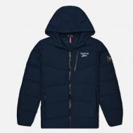 Мужской пуховик  Stretch Puffer, цвет синий, размер M Reebok