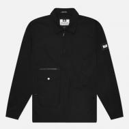 Мужская рубашка  Vinnie Overshirt SS25, цвет чёрный, размер L WEEKEND OFFENDER