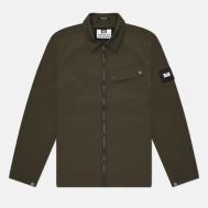 Мужская рубашка  Southbank Overshirt, цвет оливковый, размер L WEEKEND OFFENDER