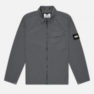 Мужская рубашка  Southbank Overshirt, цвет серый, размер L WEEKEND OFFENDER