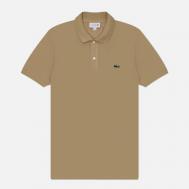Мужское поло  Original L.12.12 Slim Fit, цвет бежевый, размер L Lacoste