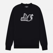 Мужская толстовка  Outline Dove, цвет чёрный, размер XXXXL Peaceful Hooligan