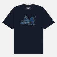 Мужская футболка  Hex Dove, цвет синий, размер S Peaceful Hooligan
