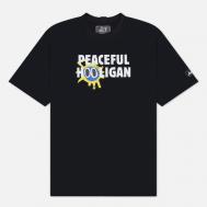 Мужская футболка  Screamadelica, цвет чёрный, размер M Peaceful Hooligan