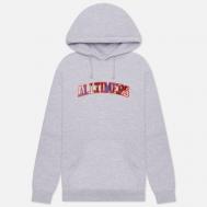 Мужская толстовка  City College Hoodie, цвет серый, размер S ALLTIMERS