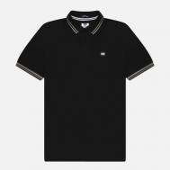 Мужское поло  Levanto SS25, цвет чёрный, размер S WEEKEND OFFENDER