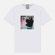 Мужская футболка  London Calling, цвет белый, размер XXL WEEKEND OFFENDER