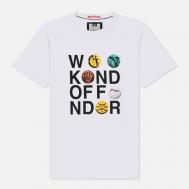 Мужская футболка  Pills, цвет белый, размер S WEEKEND OFFENDER