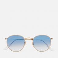Солнцезащитные очки  Round Flat Lenses, цвет золотой, размер 53mm Ray-Ban