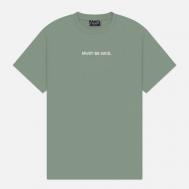 Мужская футболка  Must Be Nice, цвет зелёный, размер L RIPNDIP