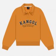 Женская толстовка  College Athlete, цвет жёлтый, размер S KANGOL
