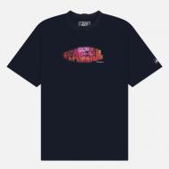 Мужская футболка  Discotheque, цвет синий, размер XXXL Peaceful Hooligan