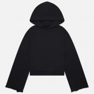 Женская толстовка  Wide Sleeves Dropped Shoulders Hoodie, цвет чёрный, размер S Maison Margiela MM6
