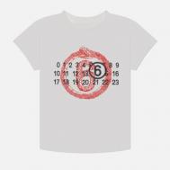 Женская футболка  Year Of The Snake, цвет белый, размер L Maison Margiela MM6