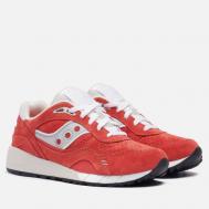 Мужские кроссовки  Shadow 6000 Suede Premium, цвет красный, размер 46.5 EU Saucony